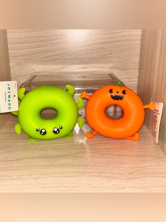 CVS Other - CVS Joyward Halloween Donut Squishy Pals - Halloween Spider & Pumpkin Donuts